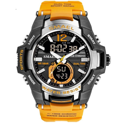 Men's Sports Watches  Waterproof 50M Quartz Digital Military Army Clock