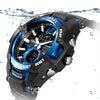 Men's Sports Watches  Waterproof 50M Quartz Digital Military Army Clock