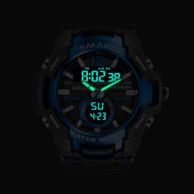 Men's Sports Watches  Waterproof 50M Quartz Digital Military Army Clock