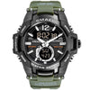 Men's Sports Watches  Waterproof 50M Quartz Digital Military Army Clock