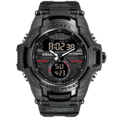 Men's Sports Watches  Waterproof 50M Quartz Digital Military Army Clock