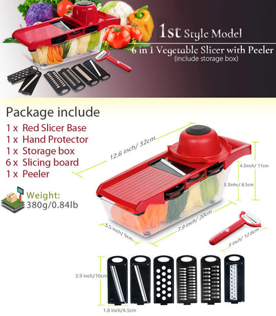 Vegetable Cutter with Steel Blade Mandoline Slicer Potato Peeler Carrot Cheese Grater vegetable slicer Kitchen tools