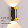 MODERN ALUMINUM LED WALL LIGHT SCONCE OUTDOOR STAIR BATHROOM GARDEN PORCH BEDROOM MIRROR LAMP