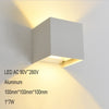 MODERN ALUMINUM LED WALL LIGHT SCONCE OUTDOOR STAIR BATHROOM GARDEN PORCH BEDROOM MIRROR LAMP