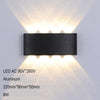 MODERN ALUMINUM LED WALL LIGHT SCONCE OUTDOOR STAIR BATHROOM GARDEN PORCH BEDROOM MIRROR LAMP