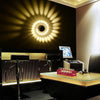 3W RGB Spiral Hole LED Wall Light  For Party Bar or Home Decoration